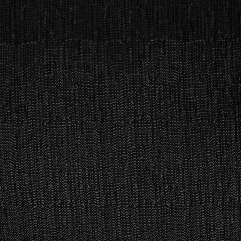 Rocking Chair Cushion 2 Piece Tufted Non Slip Set of Upper and Lower Cushions, Black
