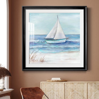 Gulf Shores I - Cadre photo, reproduction d'art sur papier