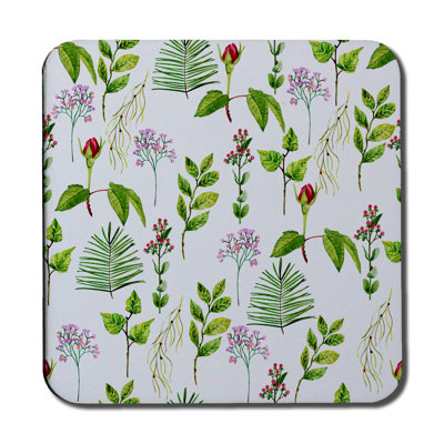 Square 6 Piece Coaster Set
