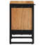40cm W Metal Bedside Table