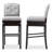 Chareese Swivel Upholstered Counter Stool-328801872