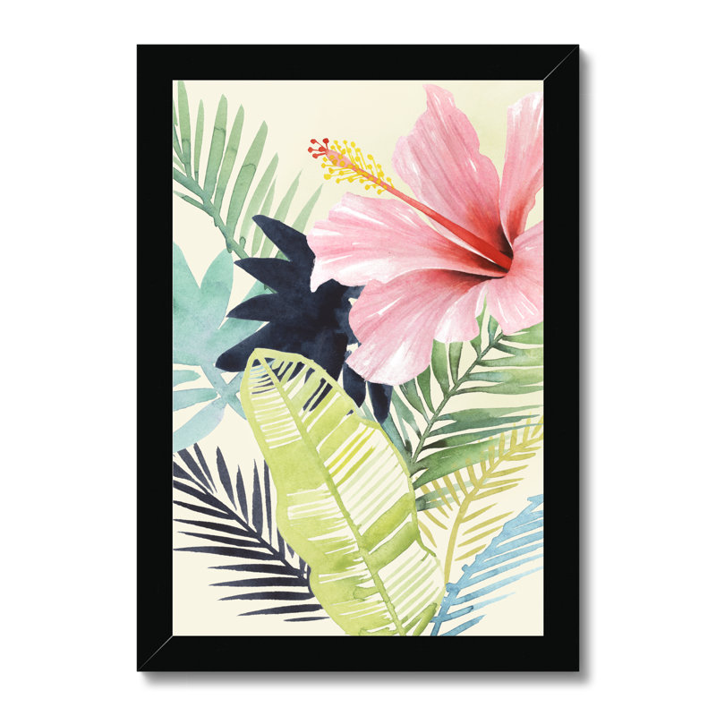 Tropical Punch I by Grace Popp - Painting, Black Framed Paper Print, 34cm H x 24cm W
