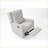 Recliners, Manual Motion Swivel Glider Chair with Diamond Tufting | Light Gray Fabric-1943412830