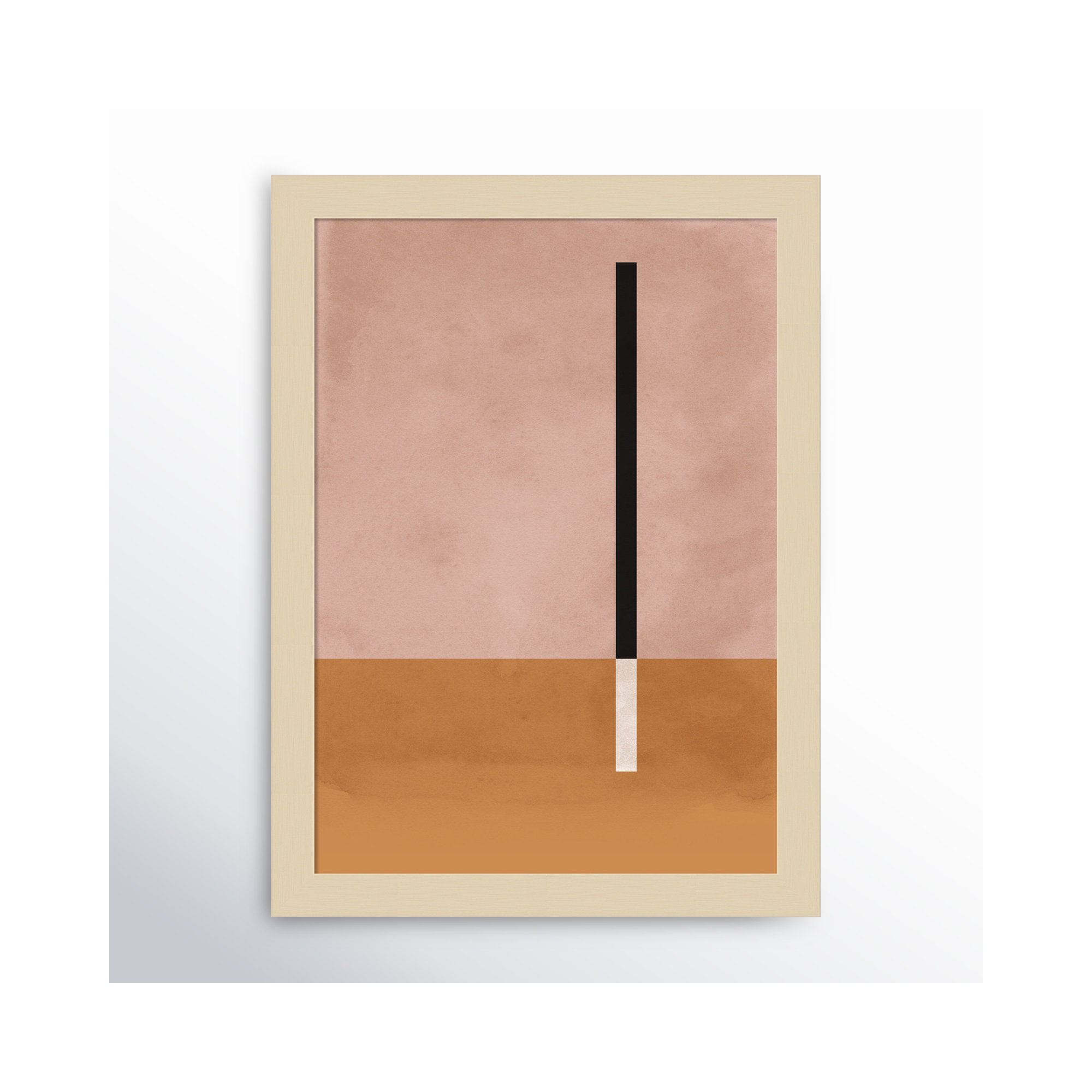 Venice 1 by Alexander Ginzburg, 15.25" H x 11.25" W x 0.88" D, Brown