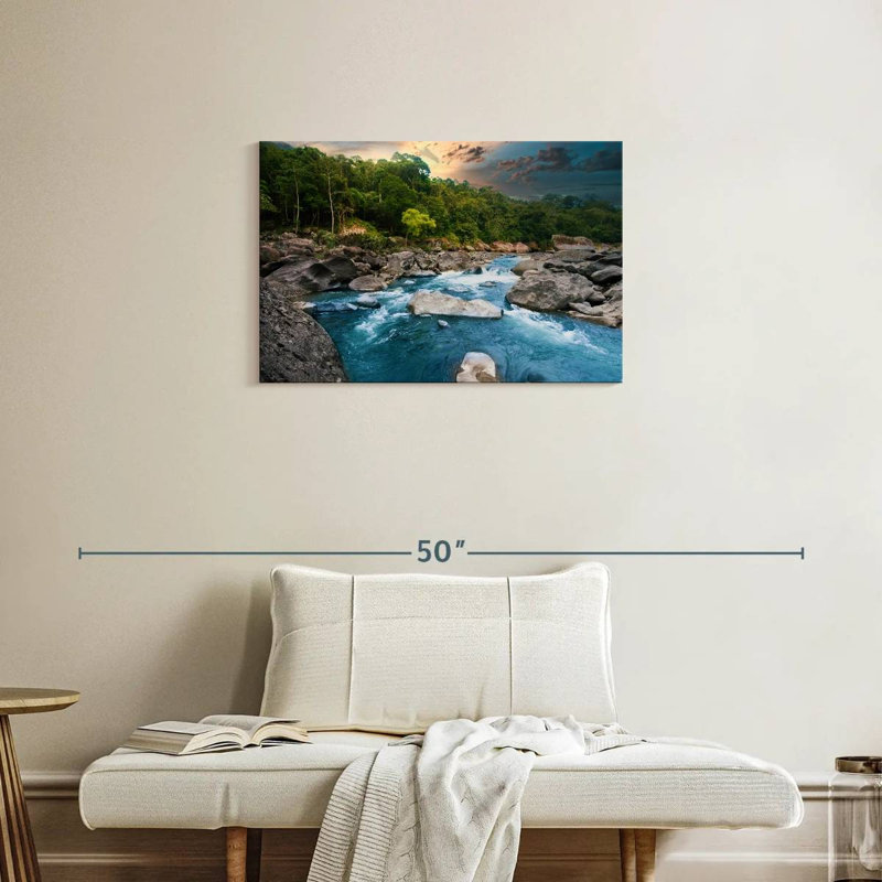 Kavia Cangrejal River, 20" H x 30" W