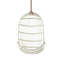 Chaise suspendue en rotin Riviera – blanc