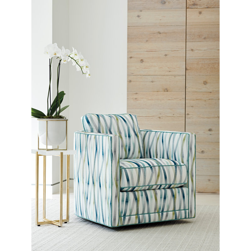 Gold and Stone Square Contemporary Accent Table