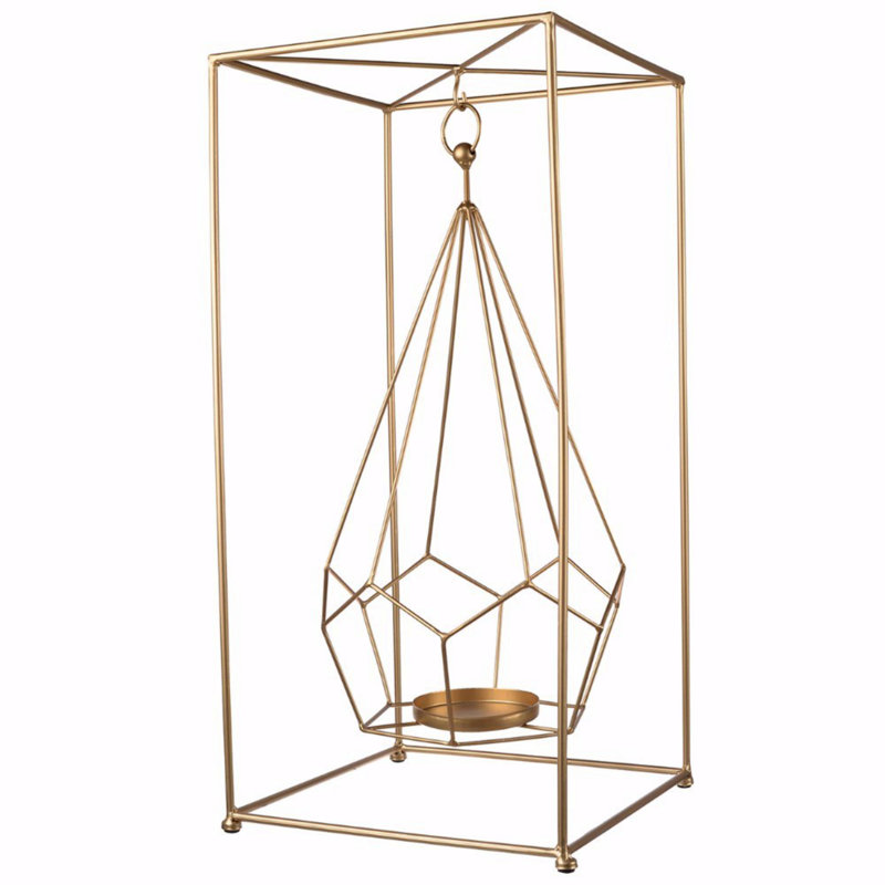 21.5'' H Metal Tabletop Tealight Holder