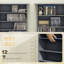 126.3 cm H Media Shelves