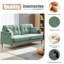 Canapé Living Space 3 places avec tissu imperméable, port de charge USB-167151721
