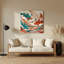 «Southwestern Animals», art mural brun 31-314356138