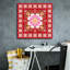  «Flower Medallion» par Elizabeth Caldwell, art mural sur toile, 26 po x 26 po-1319376758