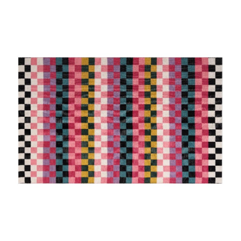 Calypso Checked Indoor/Outdoor Rug, Rectangle 5' x 8'