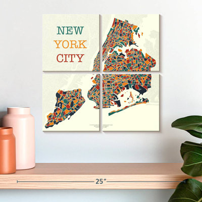 Carte de Aliaz, New York