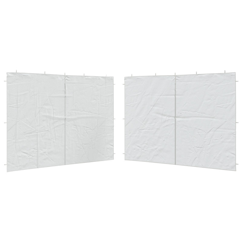 Freeport Park Plastic Side Wall for Gazebo, White