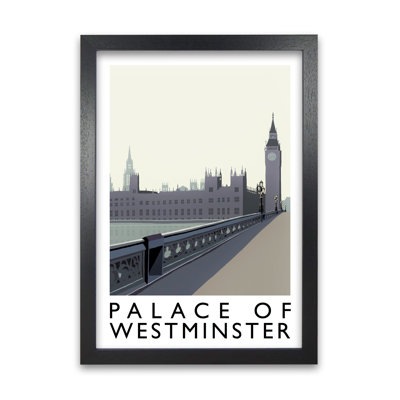 Palace Of Westminster 1 Piece Single Picture Frame Wall Art