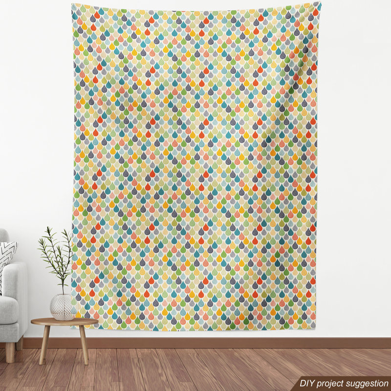 Tissu de mode funky, l 58 po x L 72 po