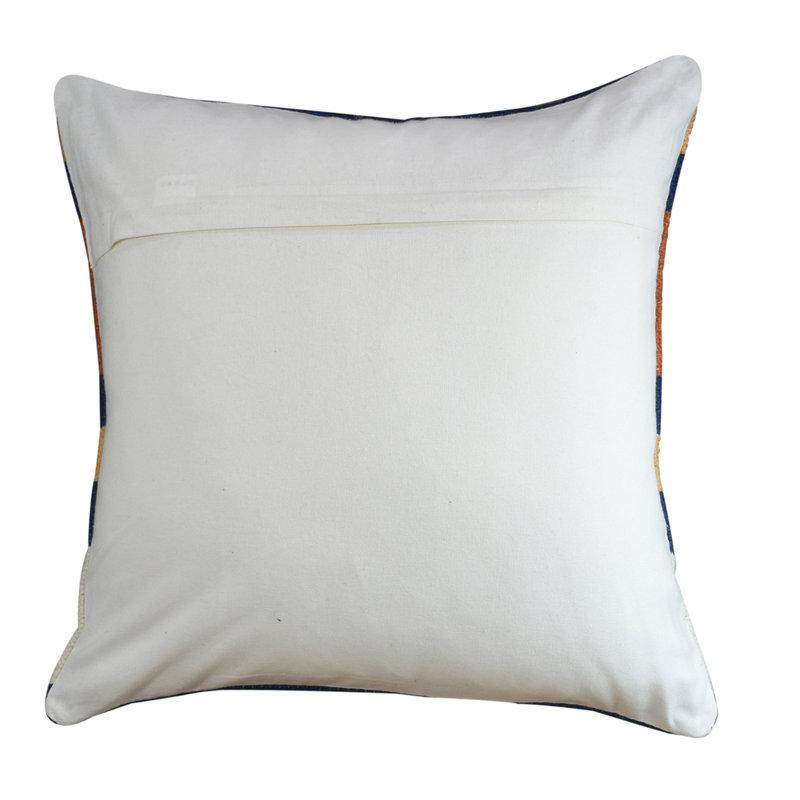 Striped Cotton Throw Pillow