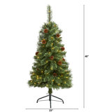 Lighted Artificial Christmas Tree