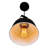 9" Black Pendant Light – Farmhouse Industrial Dome Fixture with 1-Light E26 Bulb Base for Kitchen Island or Dining Room – Adjustable Hanging Height, LED Compatible