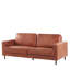 Kinard 3 Seater Faux Leather Sofa