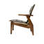 London Leather Tufted Armchair-29688779