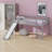 Multifunctional Loft Bed, Includes Slide-129032445
