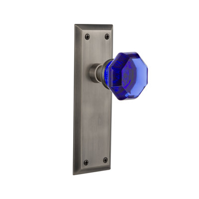 Plaque New avec plaque de porte cobalt Waldorf
