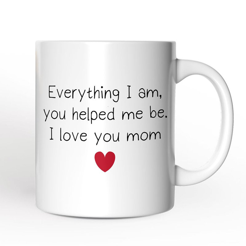 Tasse à café «Tout ce que je suis»