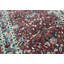 Wool Oriental Area Rug in Rust