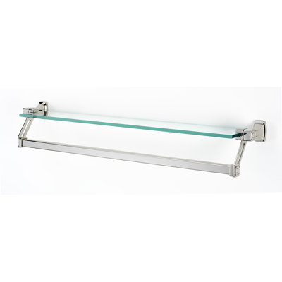 Stodola Floating Shelf with Towel Bar