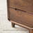 Simple Solid Wood Walnut Rectangle Desk-1031673083