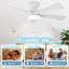 Ventilateur de plafond encastré à profil bas Depuley-985259575-985259568-985259571