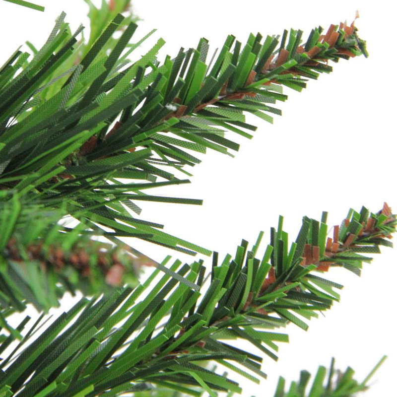 24" Mini Balsam Pine Medium Artificial Christmas Tree in Burlap Base Unlit, 1.5' H