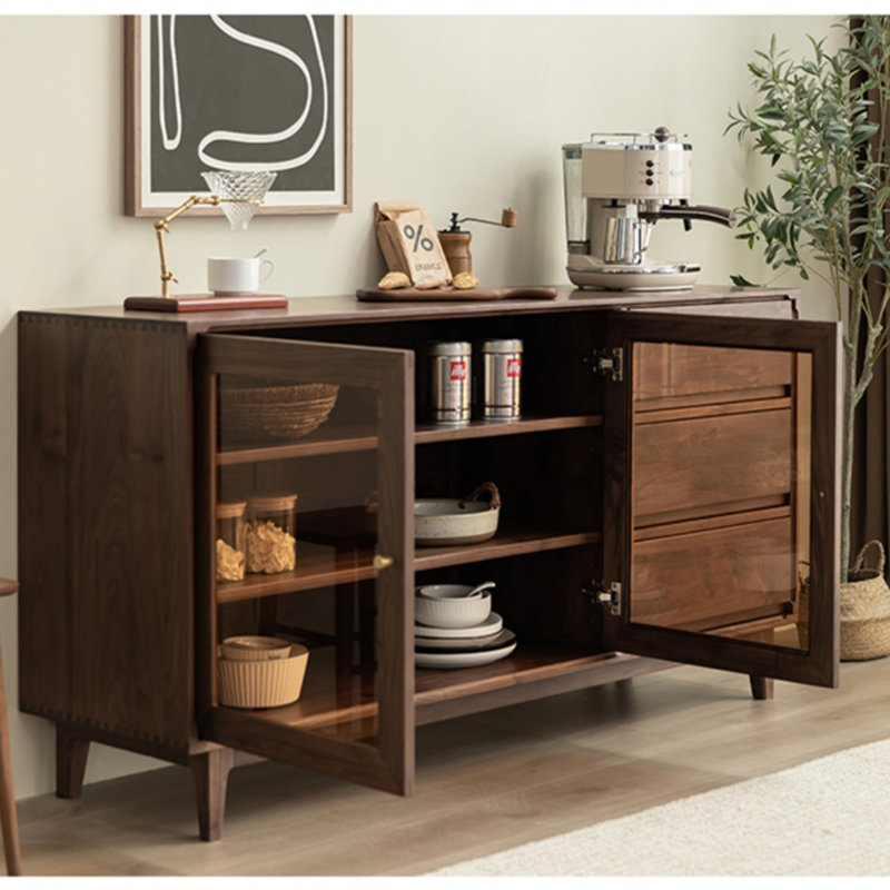 Buffet simple et moderne, H 32,68 po x l 62,99 po x P 17,72 po