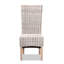 Chaise d'appoint en bois massif blanc / brun-707806029-707806030