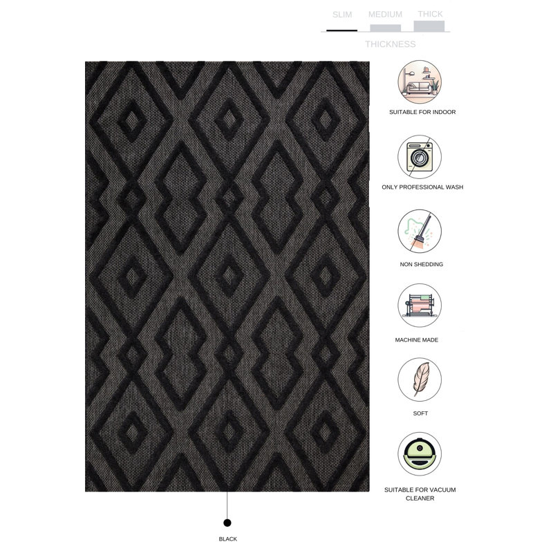 Tapis Stoiko, Rectangle 2 pi 8 po x 5 pi