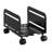 Mount-It! Adjustable Rolling CPU Stand with Wheels, Desktop Computer Tower Cart with Ventilation