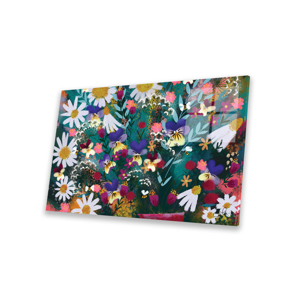 Winston Porter Floral Explosion On Plastic / Acrylic by Joy Laforme ...