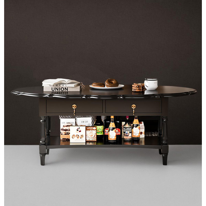 Table basse Minimalist, Noir, noir, noir, noir
