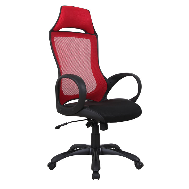 Chaise de travail en filet El bis, Rouge