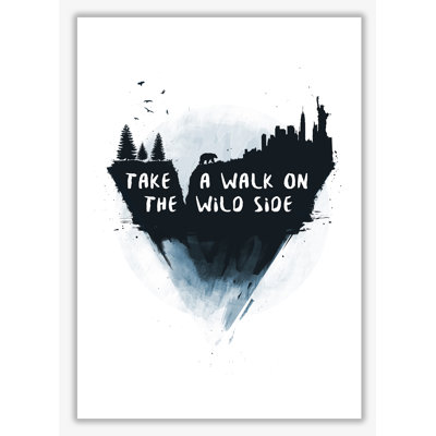 Walk On The Wild Side by Mercedes Lopes Charro - Print