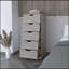 Commode Kamran, chambre à coucher, gris béton-51436022