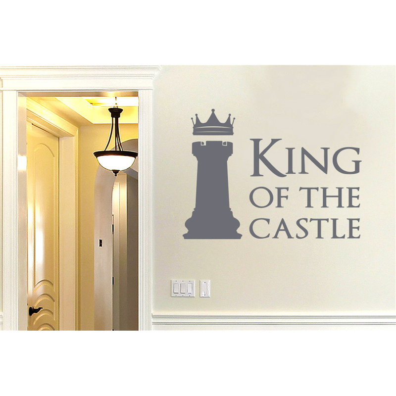 Wall Decal, Large, Grey