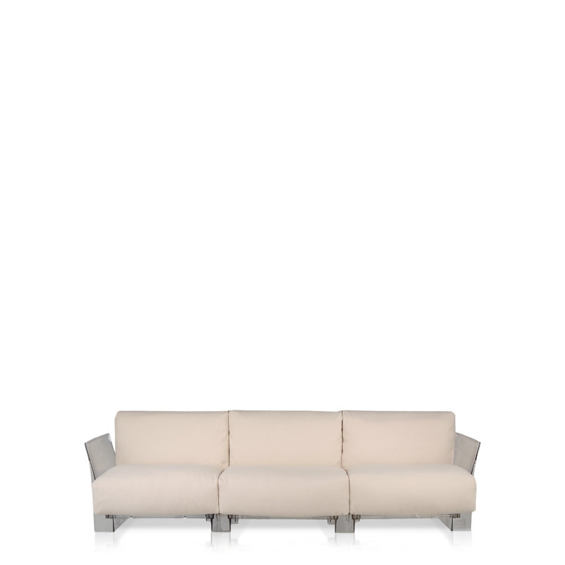 Pop Sofa, Taupe Sunbrella