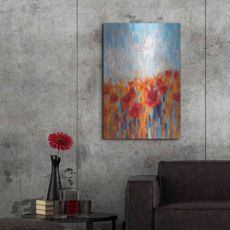 «Poppy Walk» par Claire Hardy, H 36 po x l 24 po