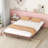 Modern Design Floating Platform Bed Frame With Sturdy Construction And Elegant Appearance For Enhanced Stability-1079799636-1079799639