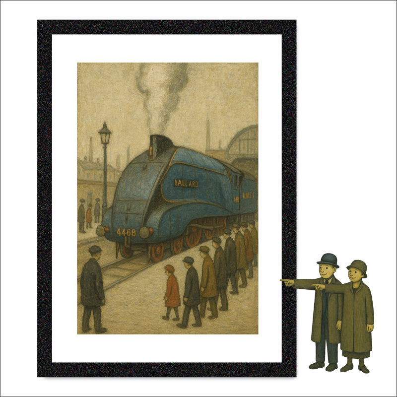 Abeline Single Picture Frame Print