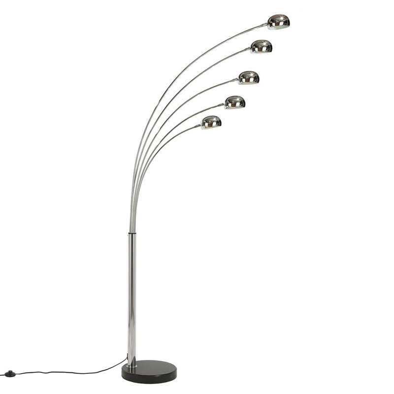 Tulipa 205cm Chrome Tree Floor Lamp