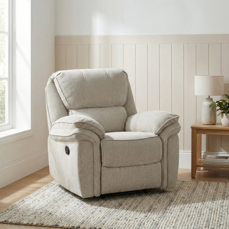 Coonrod 97cm Wide Recliner, Gray